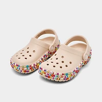 Girls' Toddler Crocs Friendship Bracelet Classic Clog Shoes