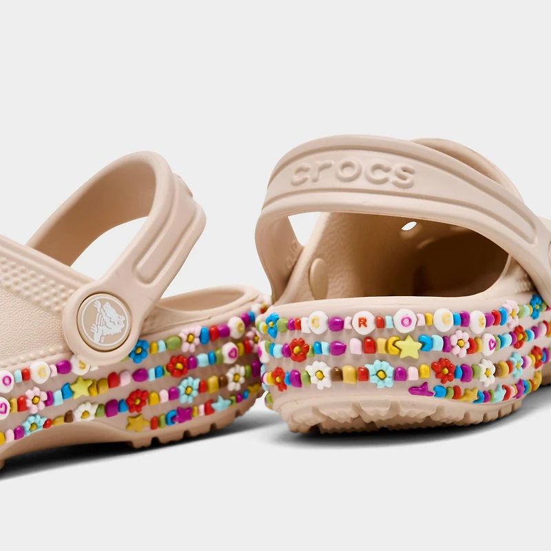 Girls' Toddler Crocs Friendship Bracelet Classic Clog Shoes