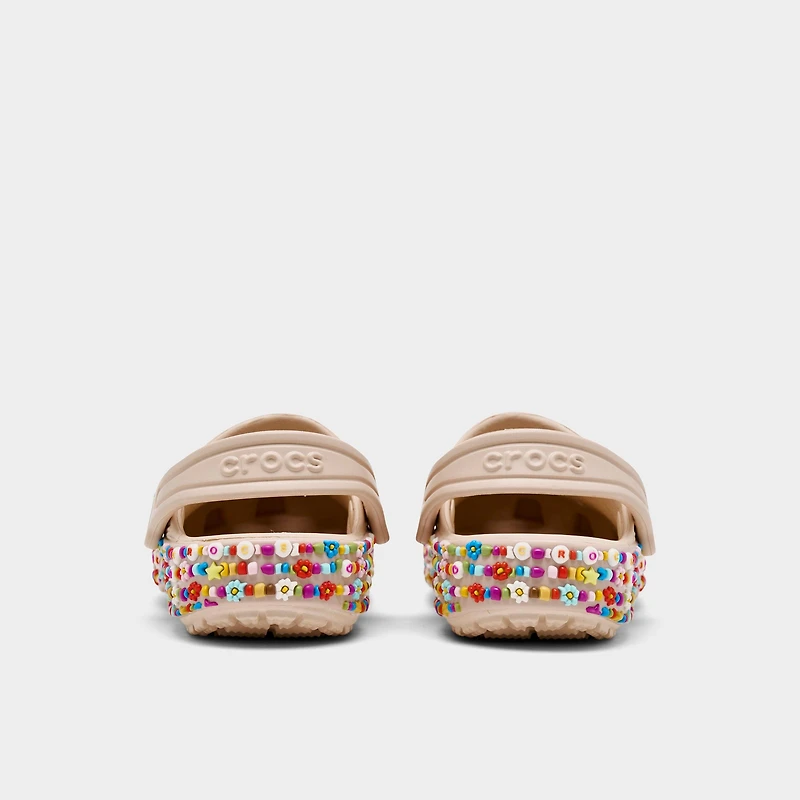 Girls' Toddler Crocs Friendship Bracelet Classic Clog Shoes