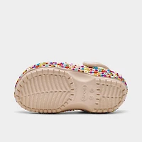 Girls' Toddler Crocs Friendship Bracelet Classic Clog Shoes