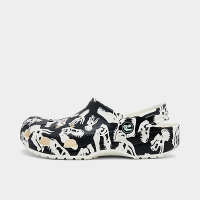 Little Kids' Crocs Dino Glow Classic Clog Shoes