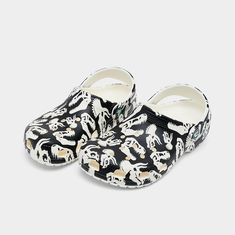 Little Kids' Crocs Dino Glow Classic Clog Shoes