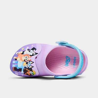 Kids' Toddler Crocs x Bluey Classic Clog Shoes