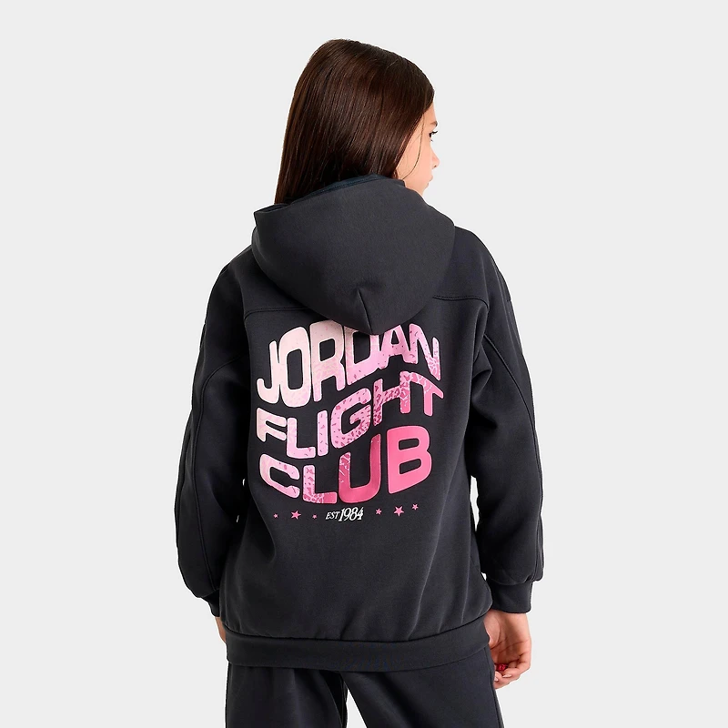 Girls' Big Kids' Jordan Flight Club Bubble Pullover Hoodie