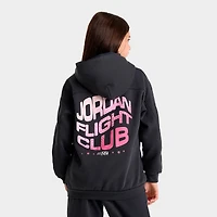 Girls' Big Kids' Jordan Flight Club Bubble Pullover Hoodie