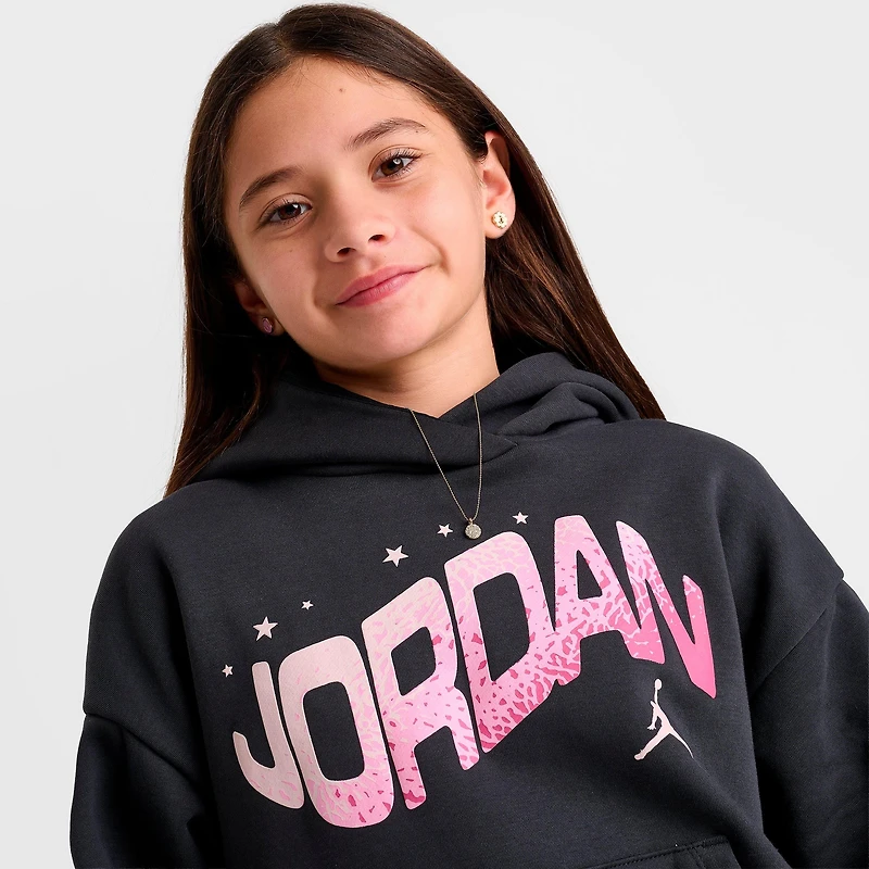 Girls' Big Kids' Jordan Flight Club Bubble Pullover Hoodie