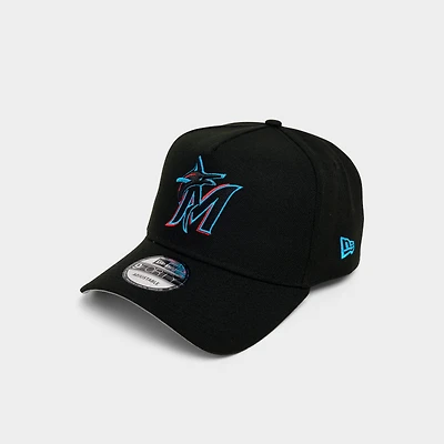 New Era Miami Marlins MLB 9FORTY A-Frame Snapback Hat