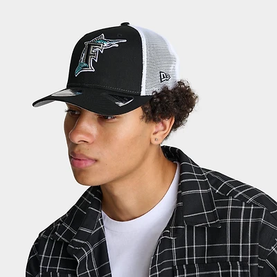 New Era Florida Marlins MLB 9SEVENTY Stretch-Snap Snapback Hat