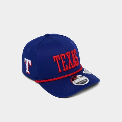 New Era Texas Rangers MLB 9SEVENTY Rope Stretch-Snap Snapback Hat