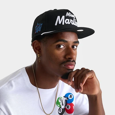 New Era Miami Marlins MLB The Golfer Snapback Hat