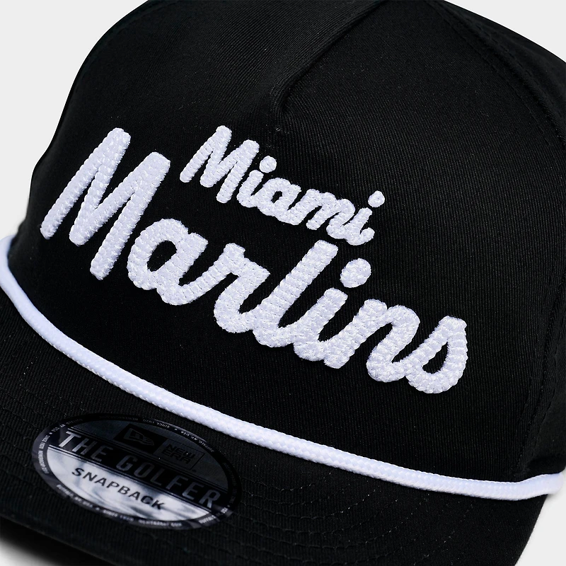 New Era Miami Marlins MLB The Golfer Snapback Hat