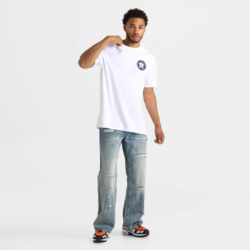 Men's New Era Houston Astros MLB Game Day Ice Cream T-Shirt