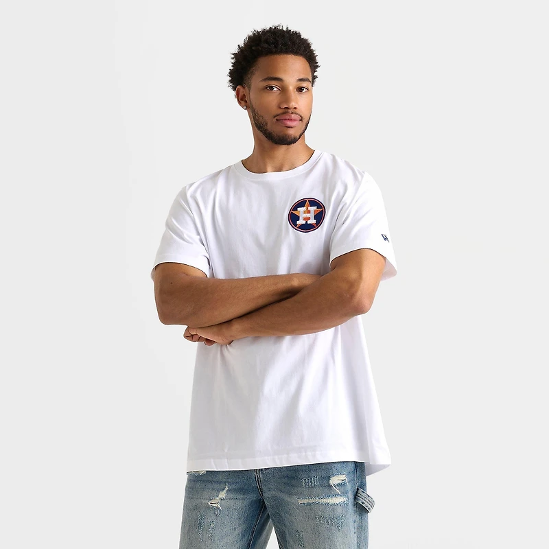 Men's New Era Houston Astros MLB Game Day Ice Cream T-Shirt