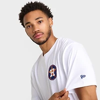 Men's New Era Houston Astros MLB Game Day Ice Cream T-Shirt