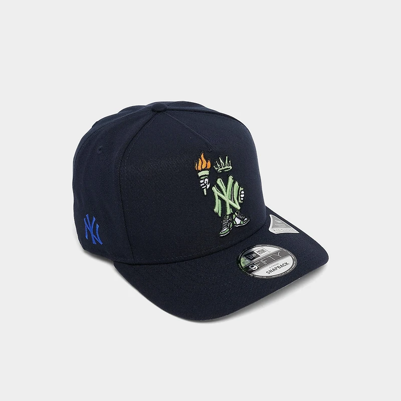 New Era New York Yankees MLB 9FIFTY A-Frame Cartoon Snapback Hat