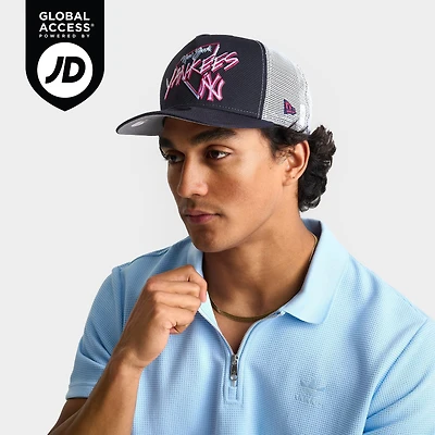 New Era New York Yankees MLB 9FIFTY A-Frame Trucker Hat