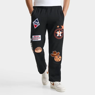 Men's New Era Houston Astros MLB Patch Sweatpants