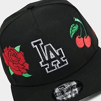 New Era Los Angeles Dodgers MLB Rose & Cherry Snapback Hat