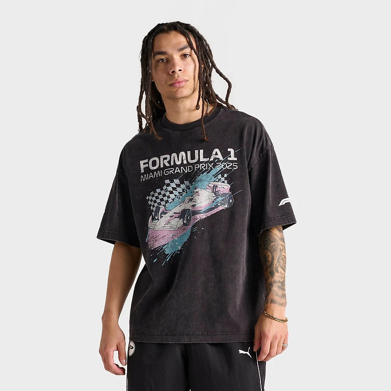 Men's Puma Miami Splash F1 Grand Prix T-Shirt