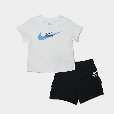 Infant Nike Athletic Department T-Shirt and Cargo Shorts Set