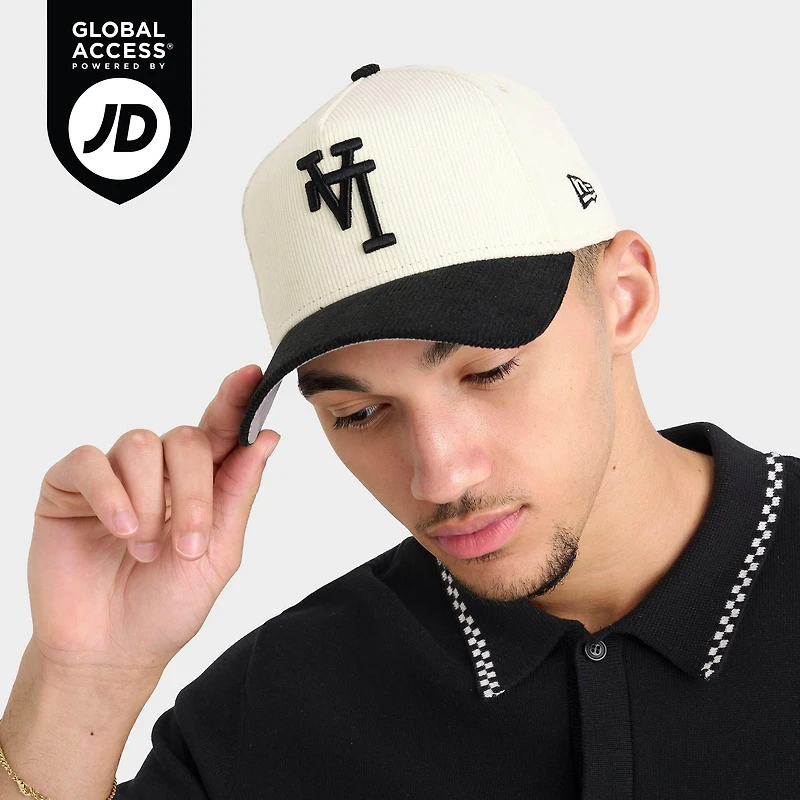 New Era Los Angeles Dodgers MLB 9FORTY A-Frame Corduroy Snapback Hat