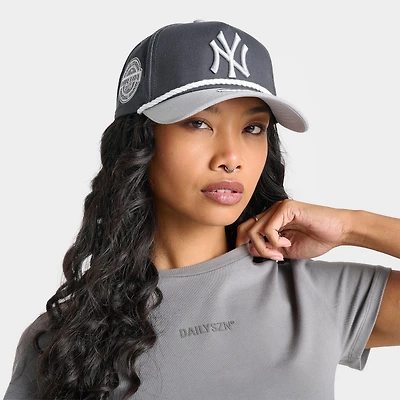 New Era New York Yankees MLB 9FORTY Rope A-Frame Snapback Hat