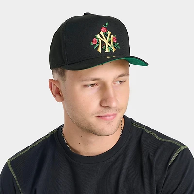 New Era New York Yankees MLB 9FIFTY Rose A-Frame Snapback Hat