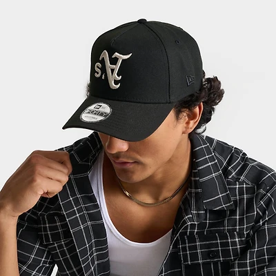 New Era Oakland A's MLB Upside Down 9FORTY A-Frame Snapback Hat