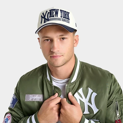 New Era New York Yankees MLB Big Wordmark 9FORTY A-Frame Snapback Hat