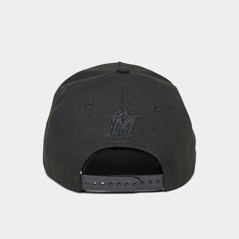 New Era Miami Marlins MLB 9FORTY Flames A-Frame Adjustable Snapback Hat