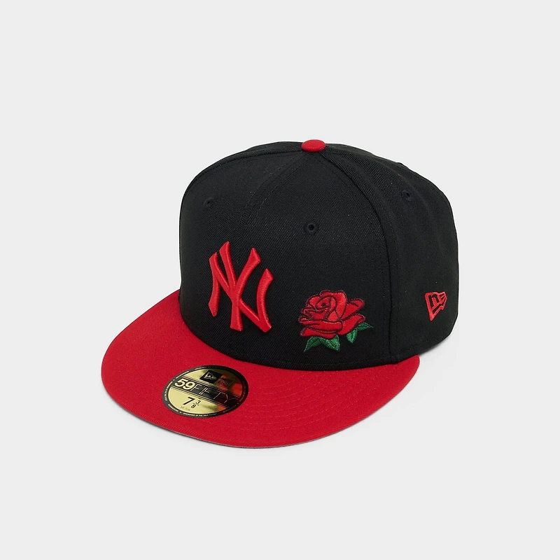 New Era York Yankees MLB Rose 59FIFTY Fitted Hat