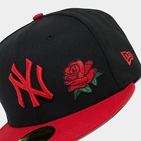 New Era York Yankees MLB Rose 59FIFTY Fitted Hat