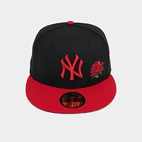 New Era York Yankees MLB Rose 59FIFTY Fitted Hat
