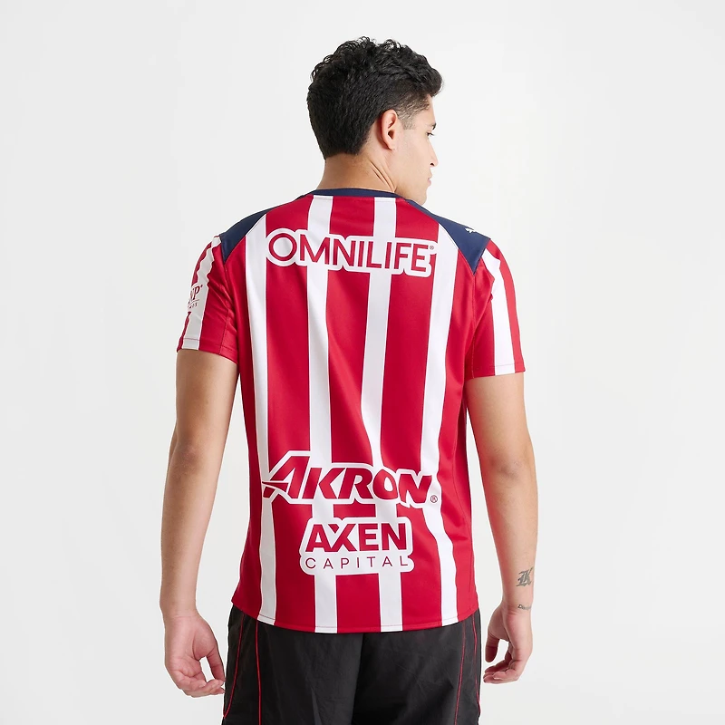 Men's Puma Chivas 25-26 Home Replica Soccer Jersey