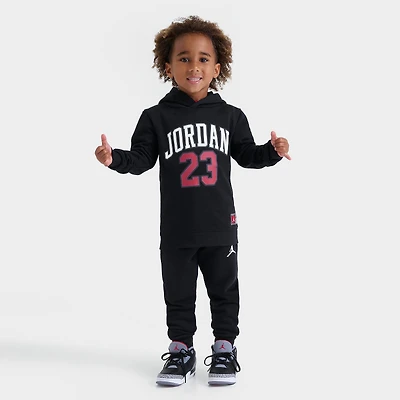 Kids' Toddler Jordan Jersey Hoodie and Jogger Pants Set