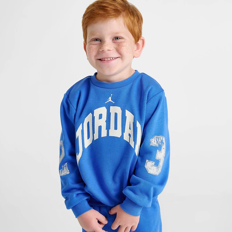Kids' Toddler Jordan MVP Crewneck Sweatshirt and Joggers Set