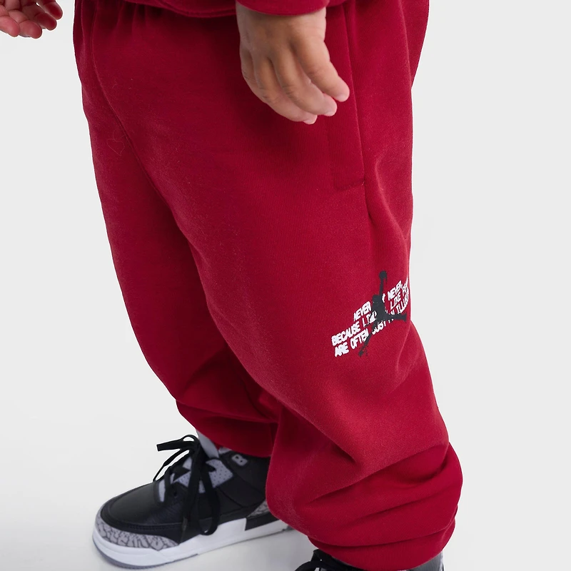 Kids' Toddler Jordan Jumpman Stamp Pullover Hoodie and Jogger Pants Set