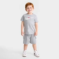 Kids' Toddler Nike Athletic Department T-Shirt and Cargo Shorts Set