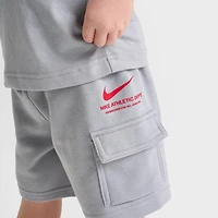Kids' Toddler Nike Athletic Department T-Shirt and Cargo Shorts Set