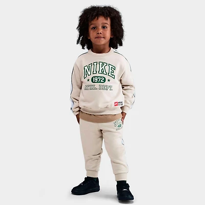 Kids' Toddler Nike Athletic Dept. 1972 PE Crewneck Sweatshirt and Jogger Pants Set