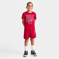 Little Kids' Jordan Beyond The Arc T-Shirt and Mesh Shorts Set