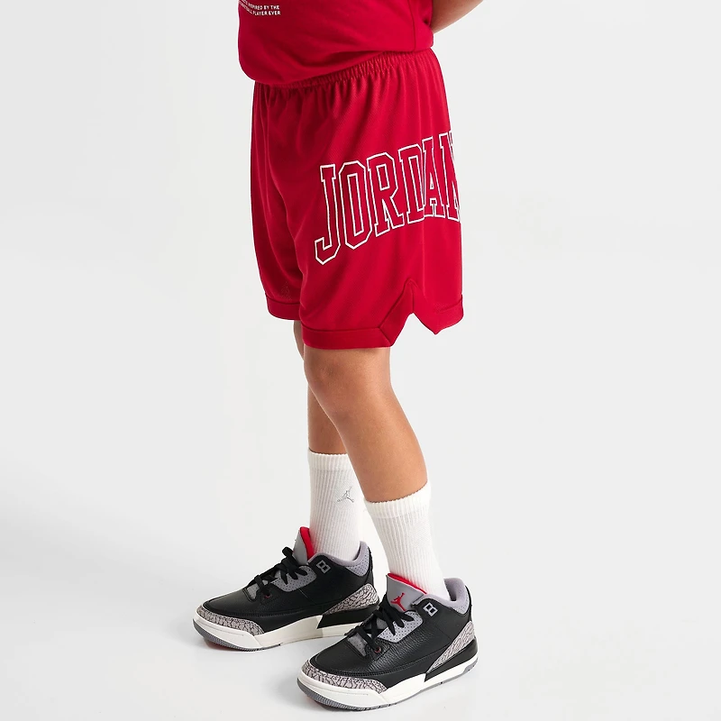 Little Kids' Jordan Beyond The Arc T-Shirt and Mesh Shorts Set