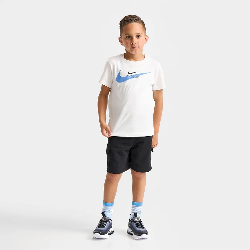 Little Kids' Nike Athletic Department T-Shirt and Cargo Shorts Set