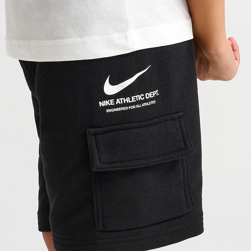 Little Kids' Nike Athletic Department T-Shirt and Cargo Shorts Set