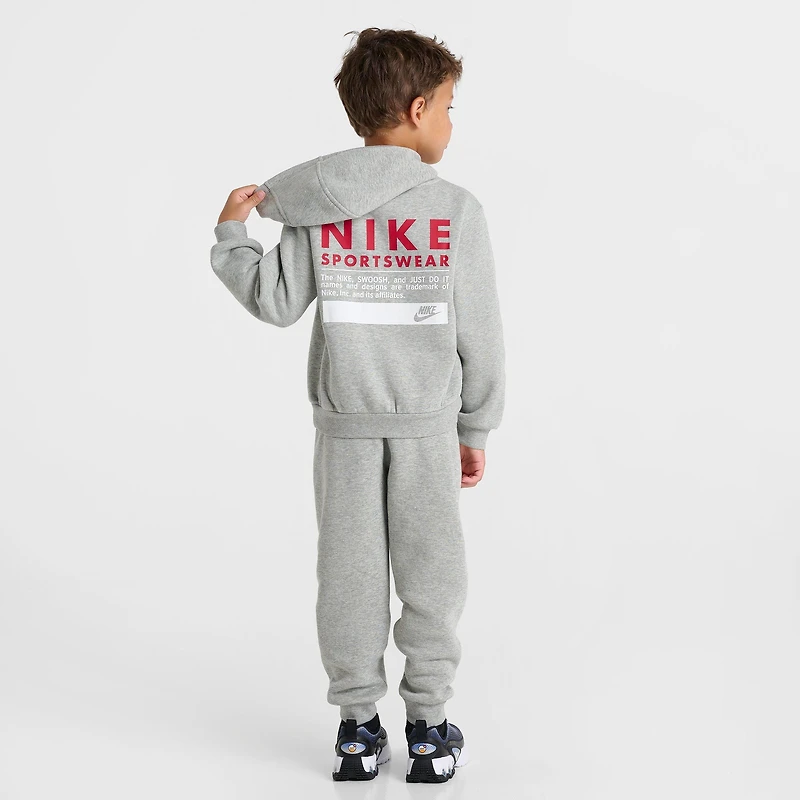 Little Kids' Nike Sportswear Graphic Hoodie and Joggers Set