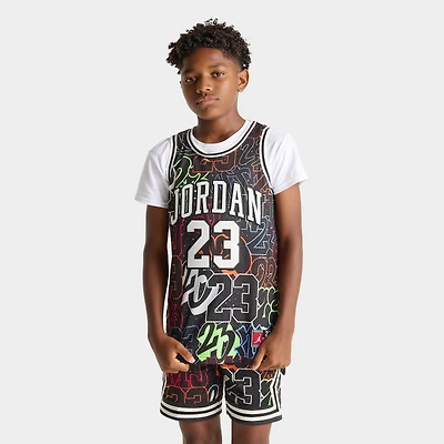 Big Kids' Jordan 23 Multi Print Jersey
