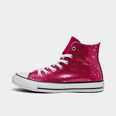 Girls' Big Kids' Converse Chuck Taylor All Star Glitter High Top Casual Shoes