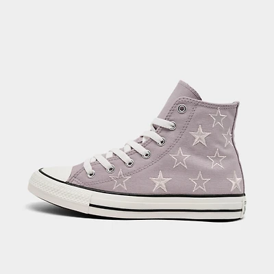 Girls' Big Kids' Converse Chuck Taylor All Star Starry High Top Casual Shoes
