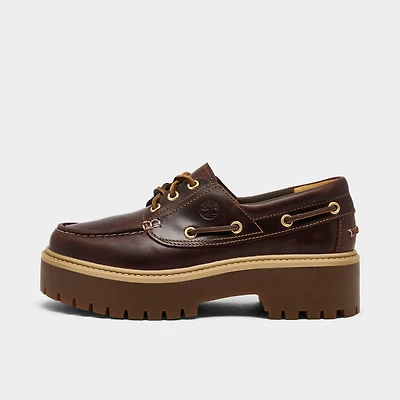 Women's Timberland Stone Street Premium Platform Boat Shoes