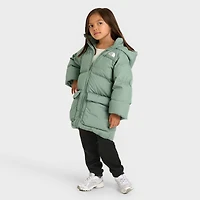 Big Kids' The North Face Down Fleece-Lined Short Parka Jacket